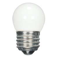 1.2 Watt - Medium Base 2700K - S11 LED 80 CRI - White Satco Lighting