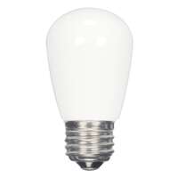 1.4 Watt - Medium Base 2700K - S14 LED 80 CRI - Frosted Satco Lighting