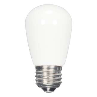 1.4 Watt - Medium Base 2700K - S14 LED 80 CRI - Frosted Satco Lighting