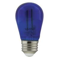 1 Watt - Medium Base Blue - S14 LED Non-Dimmable Satco Lighting