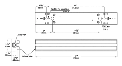 STRP220-840U Dimensions