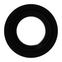 4" - Black Baffle Trim For LED Retrofit RAB Lighting