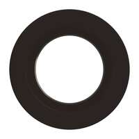 4" - Bronze Baffle Trim For LED Retrofit RAB Lighting