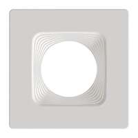 Baffle Square Trim Piece For 4" HA4 LED Downlight White Finish RAB Lighting