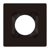 Smooth Square Trim Piece For 4" HA4 LED Downlight Bronze Finish RAB Lighting