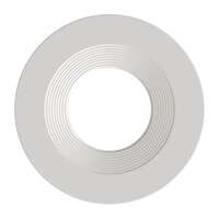 Baffle Round Trim Piece For 6" HA6 LED Downlight White Finish RAB Lighting