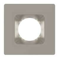 Smooth Square Trim Piece For 6" HA6 LED Downlight Brushed Nickel Finish RAB Lighting
