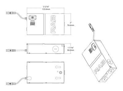 HAD6/D10 Dimensions