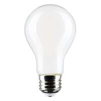 8 Watt - 800 Lumens 2700K - A19 Filament LED 90 CRI - Dimmable Soft White- 4 Pack Satco Lighting
