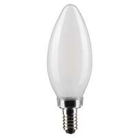 4 Watt - 350 Lumens 2700K - 90 CRI - Frosted Wet Rated - Dimmable B11 Filament LED - 2 Pack Satco Lighting