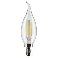 4 Watt - 350 Lumens 3000K - 90 CRI - Clear Wet Rated - Dimmable CA10 Filament LED - 2 Pack Satco Lighting