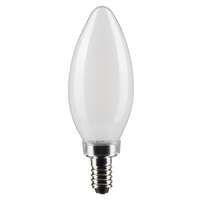 5.5 Watt - 500 Lumens 2700K - 90 CRI - Frosted Wet Rated - Dimmable B11 Filament LED - 2 Pack Satco Lighting