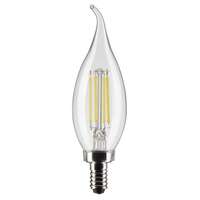 5.5 Watt - 500 Lumens 2700K - 90 CRI - Clear Wet Rated - Dimmable CA10 Filament LED - 2 Pack Satco Lighting