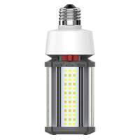 18W - 3000K-5000K 2,340-2,520 Lumens Post Top - 277-347V LED - Medium Base Satco Lighting