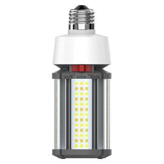 18W - 3000K-5000K 2,340-2,520 Lumens Post Top - 277-347V LED - Medium Base Satco Lighting