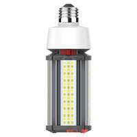 27W - 3000K-5000K 3,510-3,780 Lumens Post Top - 277-347V LED - Medium Base Satco Lighting