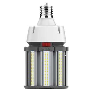 80W - 3000K-5000K 10,400-11,200 Lumens Post Top - 277-480V LED - Ex Mogul Base Satco Lighting