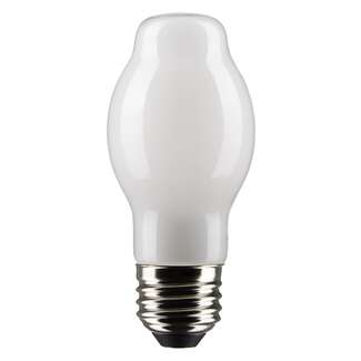 8 Watt - 800 Lumens 2700K - 90 CRI - White Wet Rated - Dimmable BT15 Filament LED - 2 Pack Satco Lighting