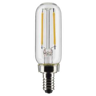3.2" - T6 Filament LED 2.8 Watt - 200 Lumens 2700K - 90 CRI - Clear Wet Rated - Dimmable 2 Pack - Satco Lighting