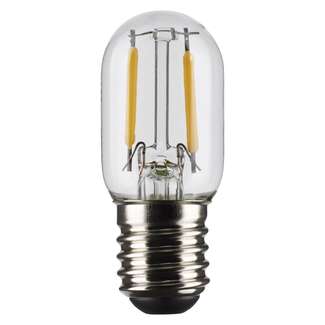 2.2" - T6.5 Filament LED 3 Watt - 200 Lumens 2700K - 90 CRI - Clear Wet Rated - Dimmable 2 Pack - Satco Lighting