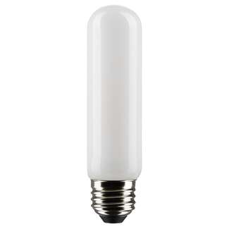 5" - T10 Filament LED 5.5 Watt - 450 Lumens 2700K - 90 CRI - Frosted Wet Rated - Dimmable 2 Pack - Satco Lighting