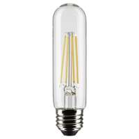 5&quot; - T10 Filament LED 8 Watt - 800 Lumens 2700K - 90 CRI - Clear Wet Rated - Dimmable 2 Pack - Satco Lighting