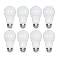 14 Watt - 1,500 Lumens 2700K - A19 LED 80 CRI - Non-Dimmable 8 Pack Satco Lighting
