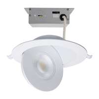 6" - LED - 2700K-5000K 15 Watt - 650 - 750 Lumens Dimmable - 40&amp;deg; Beam Back-Lit - Remote Driver Satco Lighting