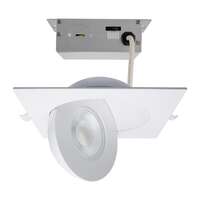 6" - LED - 2700K-5000K 15 Watt - 650 - 750 Lumens Dimmable - 40&amp;deg; Beam Back-Lit - Remote Driver Satco Lighting