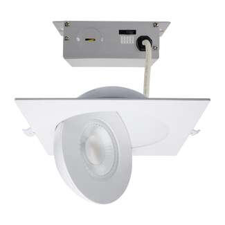 6" - LED - 2700K-5000K 15 Watt - 650 - 750 Lumens Dimmable - 40&amp;deg; Beam Back-Lit - Remote Driver Satco Lighting