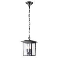11.5" - 3 Light - 100W Max Matte Black Finish Clear Glass Nuvo Lighting