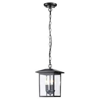 11.5" - 3 Light - 100W Max Matte Black Finish Clear Glass Nuvo Lighting