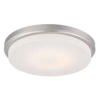 13&quot; - LED - 3000K-2200K 18 Watt - 1,430 Lumens Brushed Nickel Finish Opal Frosted Glass Nuvo Lighting