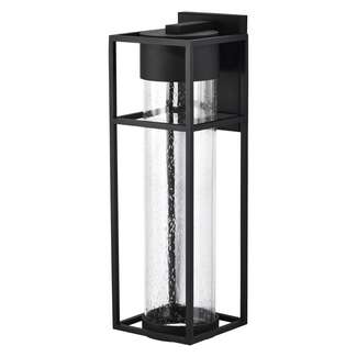 22.5" - LED - 3000K 10 Watt - 900 Lumens Matte Black Finish Clear Seed Glass Nuvo Lighting