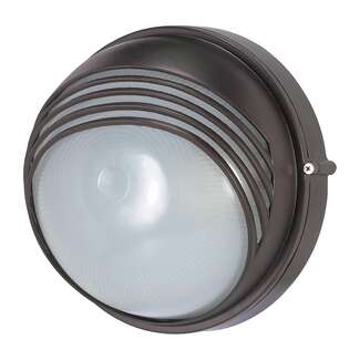 10" - 1 Light - 60W Max Architectural Bronze Finish Semi Gloss Glass Nuvo Lighting