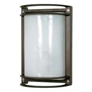 10" - 1 Light - 60W Max Architectural Bronze Finish Frosted Glass Nuvo Lighting