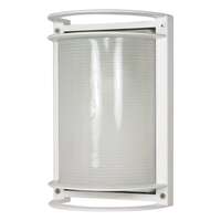 10" - 1 Light - 60W Max Semi Gloss White Finish Semi Gloss White Glass Nuvo Lighting