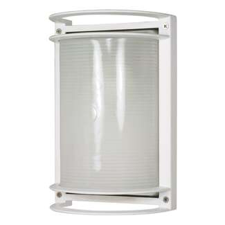 10" - 1 Light - 60W Max Semi Gloss White Finish Semi Gloss White Glass Nuvo Lighting