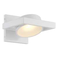 6.5" - LED - 3000K 15 Watt - 1,190 Lumens Pivoting Head Sconce White Finish Nuvo Lighting