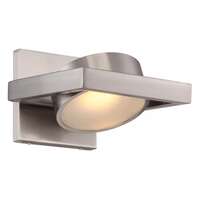 6.5" - LED - 3000K 15 Watt - 1,190 Lumens Pivoting Head Sconce Brushed Nickel Finish Nuvo Lighting