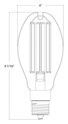 ED32-54-EX39-850-F-C Dimensions