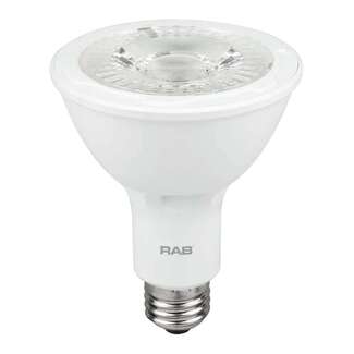 11 Watt - 915 Lumens 2700K - 35&amp;deg; Flood 90 CRI - Dimmable PAR30L LED - Damp Rated RAB Lighting