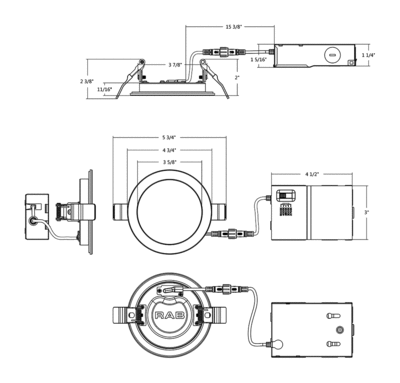 FWAFER4 Dimensions