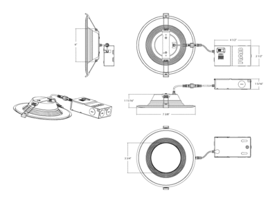 WFD6B Dimensions
