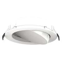 6" - LED - 2700K-5000K 12 Watt - 950-1,075 Lumens Dimmable - Wet Rated Back-Lit Gimbal Wafer RAB Lighting