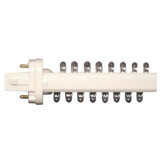 1 Watt - 120-277V - 2 Pack White LED G23 Base (PL5, PL7, or PL9) WATT-MAN LED Lighting