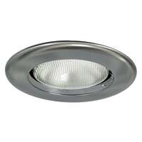 Nora Lighting 6" BR40/PAR38 Open Metal Trim Silver