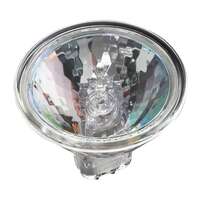 35 Watt - 1,300 Candlepower MR16 - 36&amp;deg; Flood Halogen - Clear - 12V 5,000 Hour - GU5.3 Base Ushio