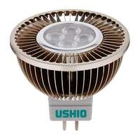 6.5W - 2,321 Candlepower MR16 - 20&amp;deg; Spot LED - Clear - 12V 35,000 Hour - GU5.3 Base Ushio