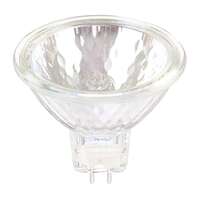 35W - 1,700 Lumens MR16 - 24&amp;deg; Narrow Flood Halogen - Clear - 12V 10,000 Hour - GU5.3 Base Ushio